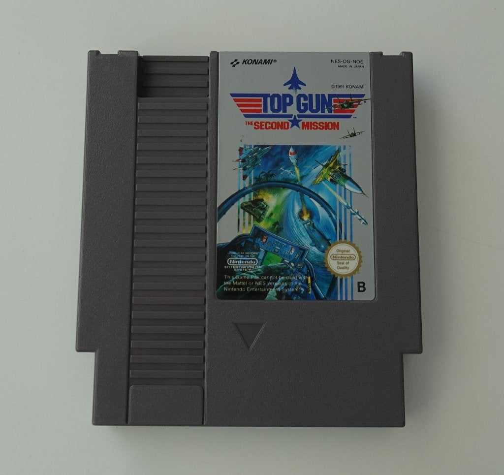 Top Gun : The Second Mission voor Nintendo NES, 1 speler, Ophalen, Zo goed als nieuw, Vanaf 3 jaar