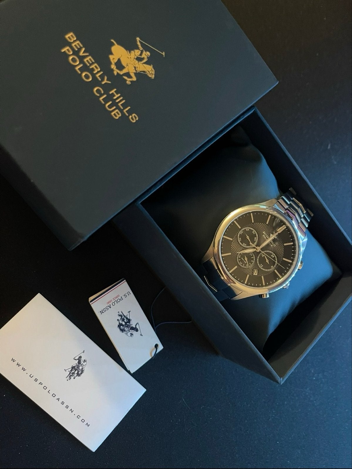 Beverly Hills Polo Club Unisex Horloge - Zilverkleurig, Overige merken, Staal, Staal, Polshorloge