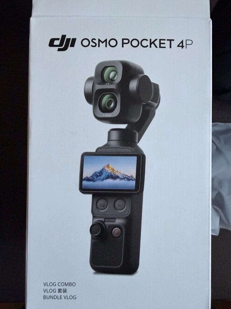 DJI Osmo Pocket 4P camera met accessoires, Ophalen of Verzenden, Zo goed als nieuw, Overige Merken, Geen optische zoom