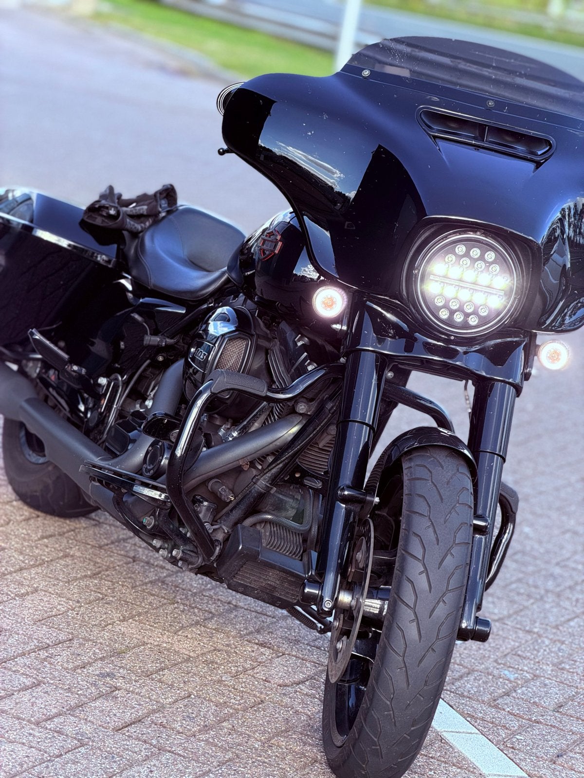 Harley-Davidson Street Glide - Volledig Zwart, Motoren, 2 cilinders, Motorrijbewijs A, Gebruikt, Meer dan 35 kW