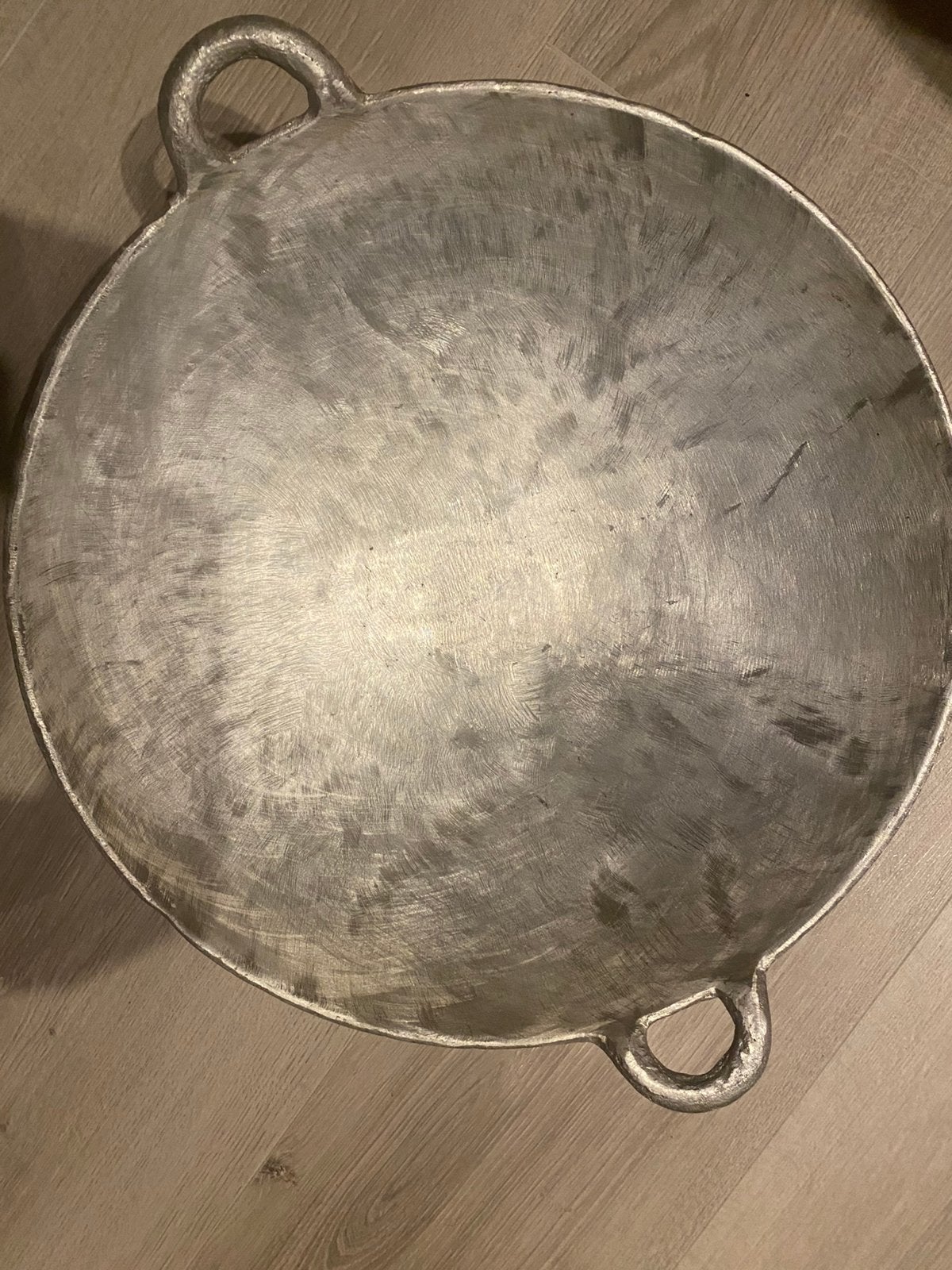 Professionele aluminium wokpan -wadjan xxl, Ophalen of Verzenden, Nieuw, Wok