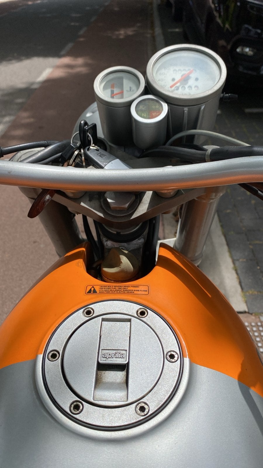 Aprilia Moto 6.5 Starck - Unieke Naked Bike, 1e eigenaar, Gebruikt, Particulier, Meer dan 35 kW, Minimaal motorrijbewijs A2