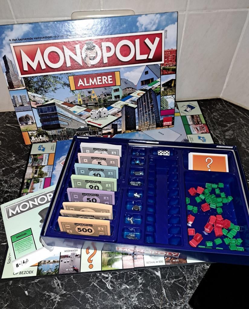 Monopoly Almere, Ophalen of Verzenden, Zo goed als nieuw