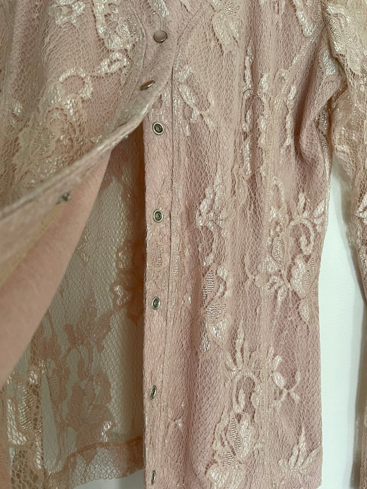 Mooie blous maat 36/38nieuw zalm rose, Overige typen, Zwart, Nieuw, Ophalen