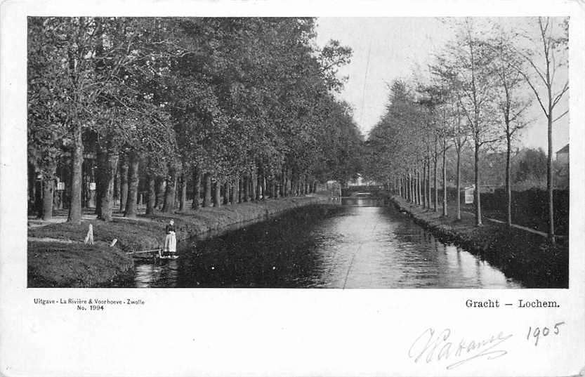 377-543-027 Lochem Gracht, Verzenden, Voor 1920, Gelderland