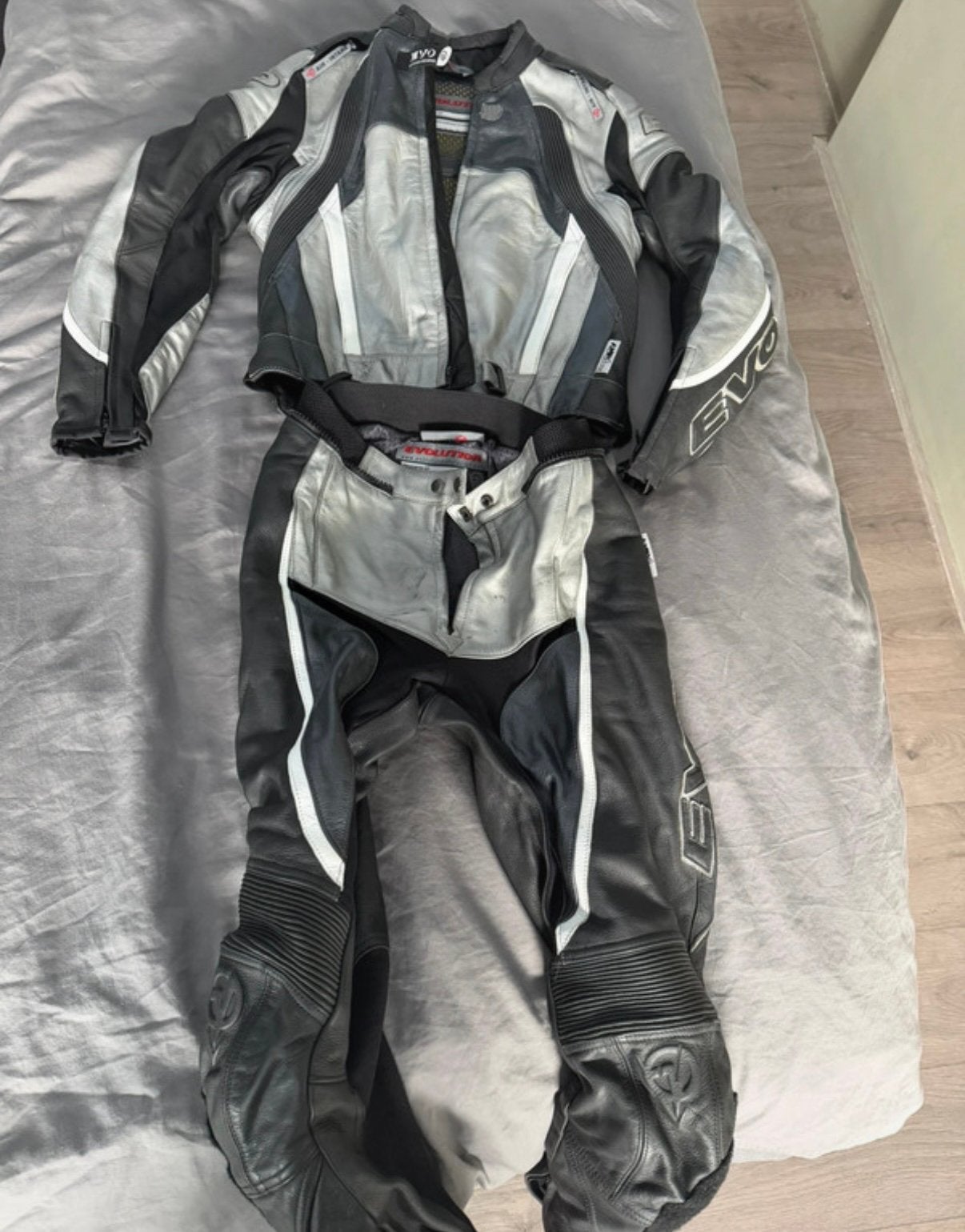 Evolution dames leren motorpak maat 40, Motoren, Kleding | Motorkleding, Combipak, Dames, Tweedehands, Ophalen of Verzenden