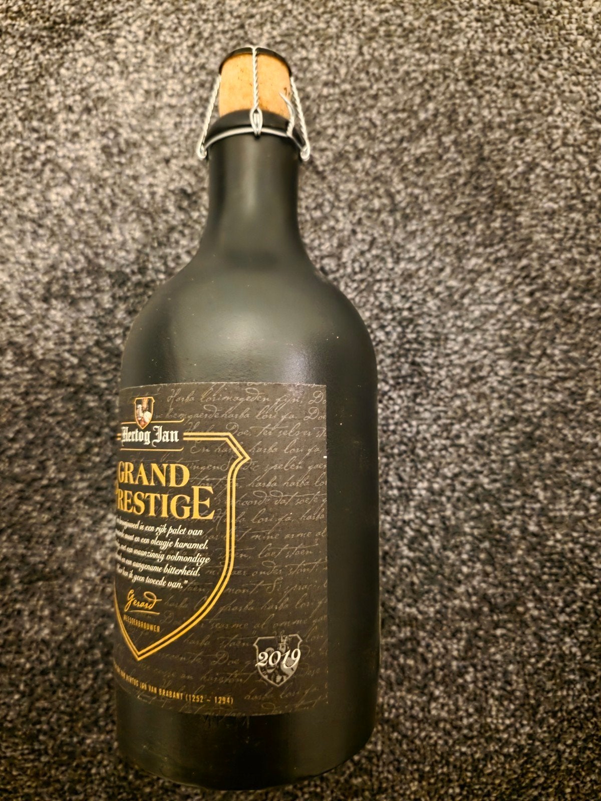 Hertog Jan Grand Prestige, Verzamelen, Biermerken, Ophalen of Verzenden, Nieuw, Flesje(s), Hertog Jan
