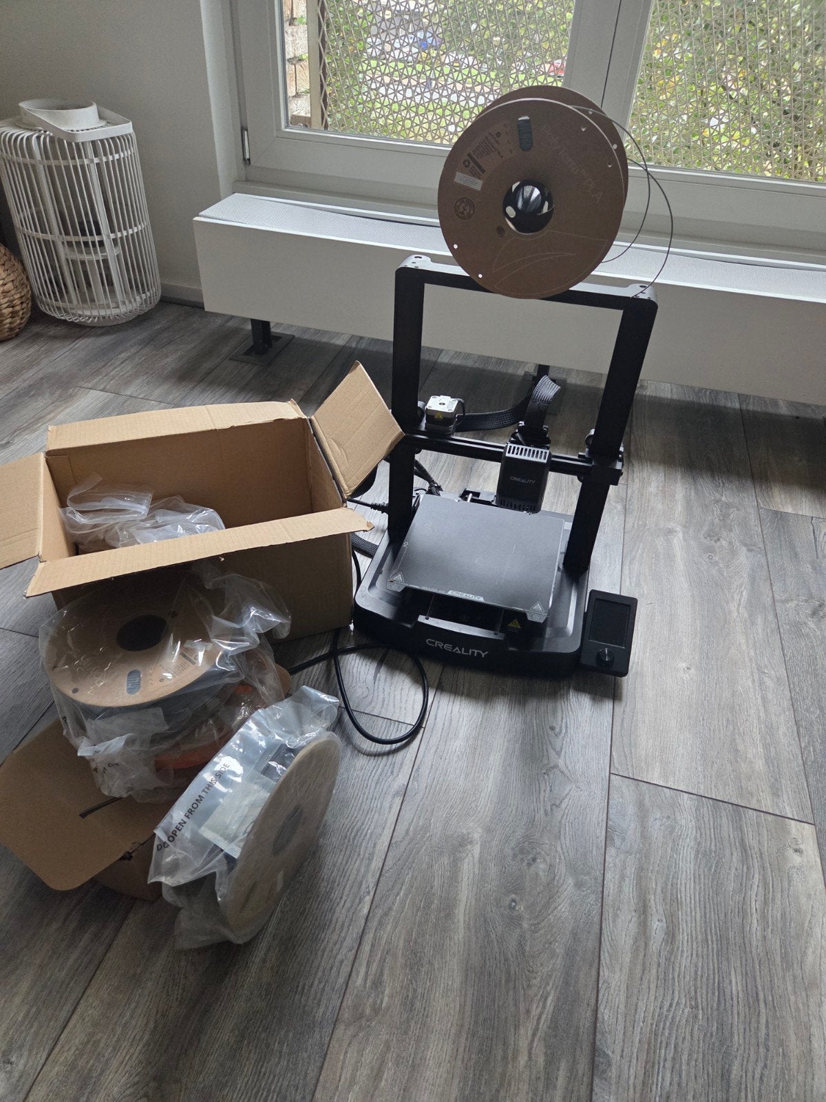 Creality 3D-printer met filament - Zo goed als nieuw, Ophalen of Verzenden, Zo goed als nieuw, Filament, Creality