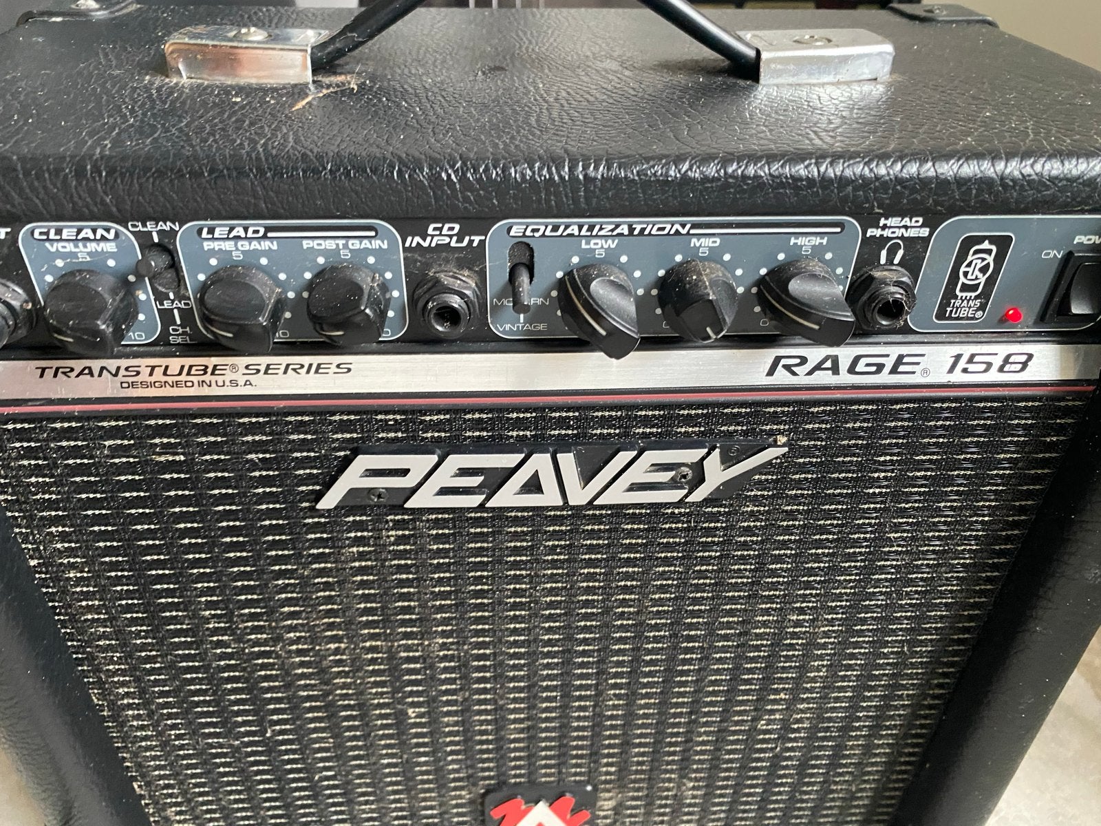 Peavey Rage 158 Transtube Series gitaarversterker, Muziek en Instrumenten, Versterkers | Bas en Gitaar, Ophalen, Gebruikt, Gitaar