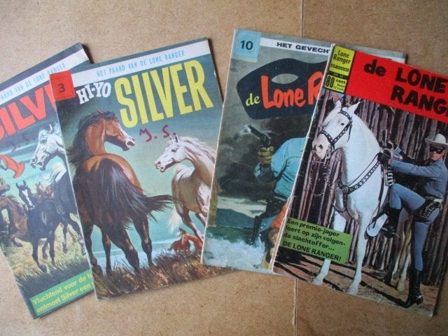 adv8266 lone ranger / hi-yo silver, Eén comic, Ophalen, Gelezen, Overige gebieden