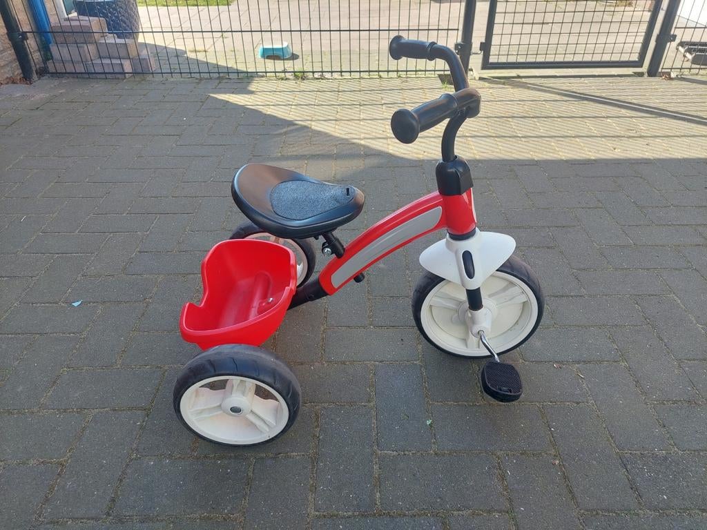 QPlay Elite Driewieler met EVA banden, Ophalen, Gebruikt, QPlay, Verstelbare zitting