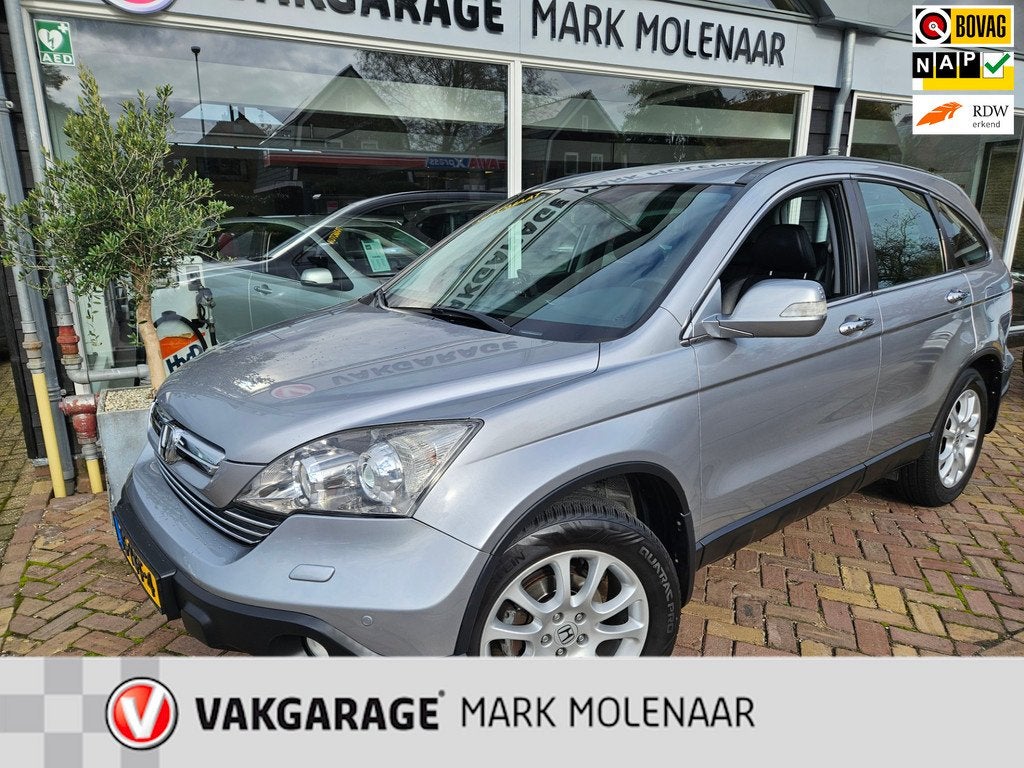 Honda CR-V 2.4i Executiveautomaat,leer,trekhaak, Automaat, Euro 5, 1566 kg, Gebruikt