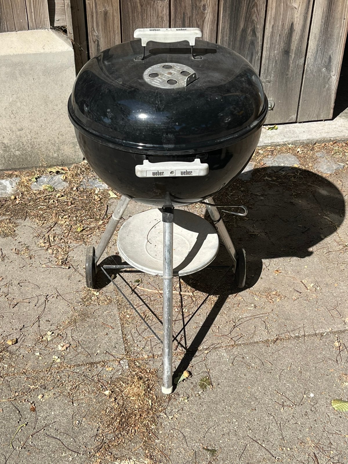 Weber barbecue, Ophalen, Gebruikt
