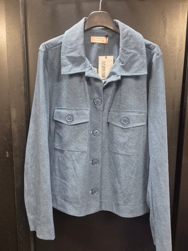 Denim jasje van Studio Anneloes, Studio Anneloes, Blauw, Maat 46/48 (XL) of groter, Nieuw