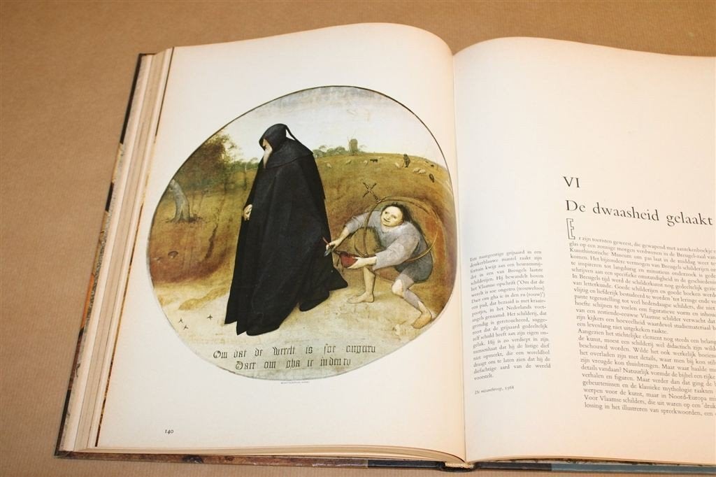 De Wereld van Breugel — Groot Formaat Kunstboek 1970, Ophalen of Verzenden, Gelezen