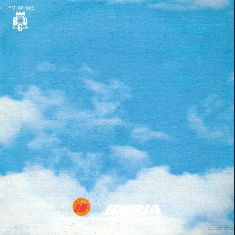 SPANJE-Iberia Airlines:Mensaje de Paz/vinyl-vliegtuigspotten, Ophalen, Gebruikt, Overige genres