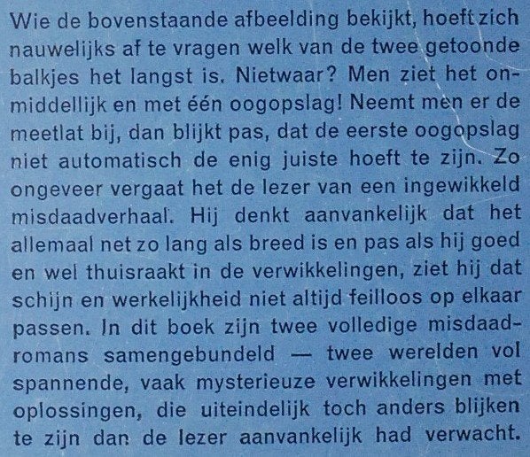 Dubbele detective : John P. Marquand - A.C. Baantjer (1968), Boeken, Verzenden, Gelezen, John P. Marquand, A.C. Baantjer