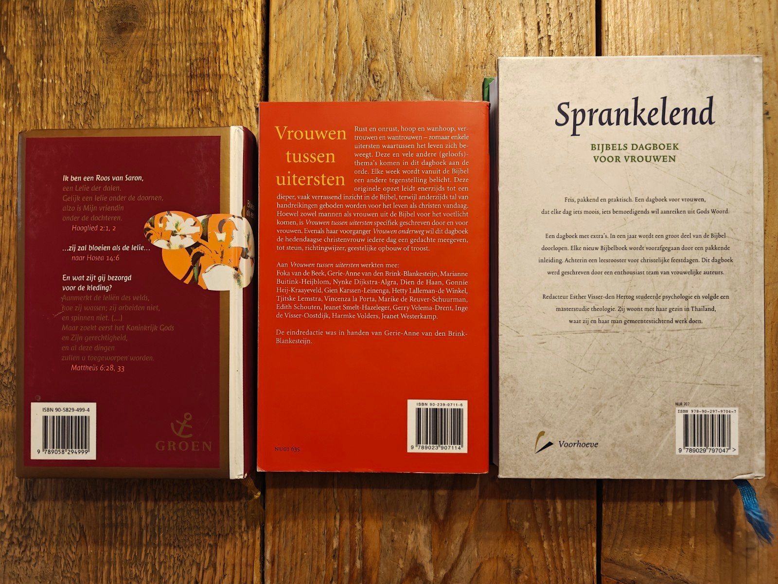3 Bijbelse dagboeken voor vrouwen., Boeken, Godsdienst en Theologie, Ophalen of Verzenden, Zo goed als nieuw