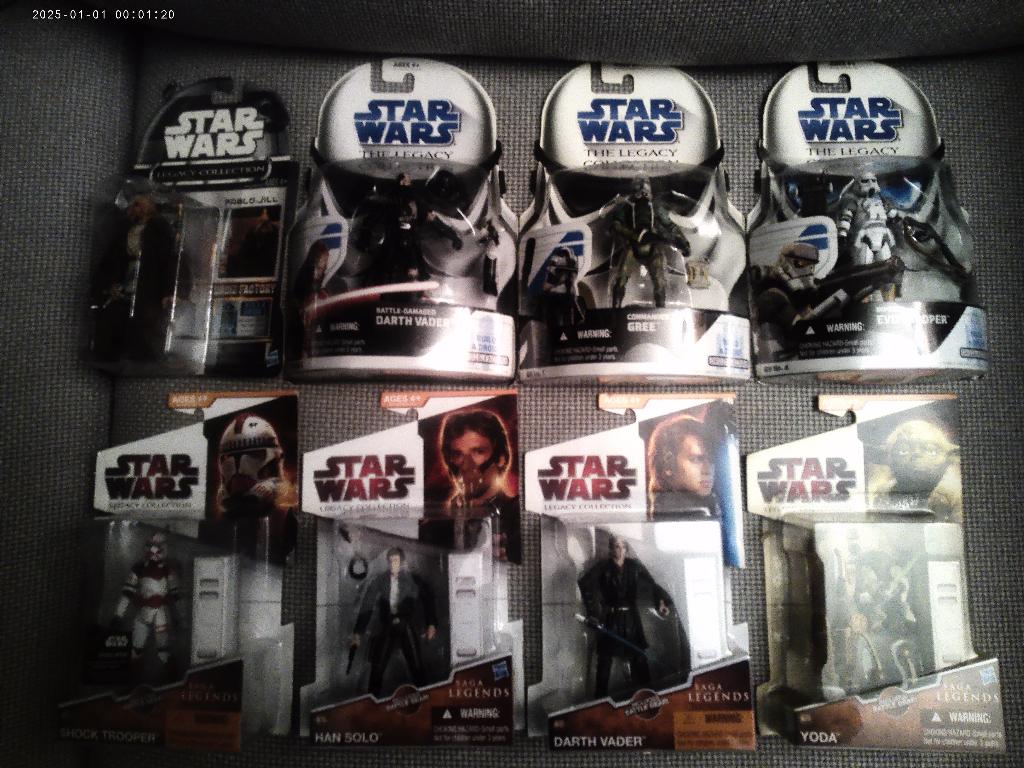 Star Wars Legacy Collection Saga Legends e.a., Verzamelen, Star Wars, Ophalen of Verzenden, Nieuw, Actiefiguurtje