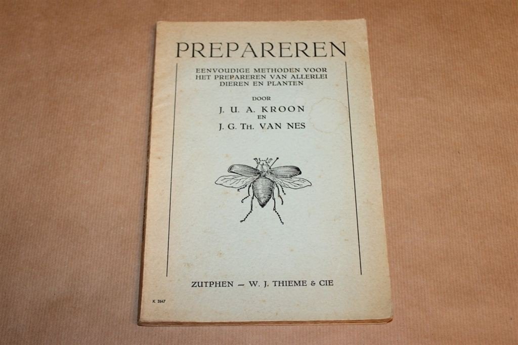 Prepareren - 2e druk 1940 !!, Ophalen of Verzenden, Zo goed als nieuw