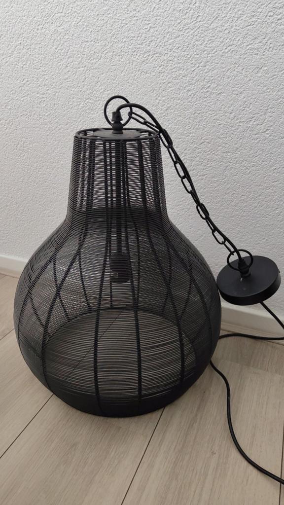 Industriële hanglamp van Kwantum type Dib- Zo goed als nieuw, Huis en Inrichting, Lampen | Hanglampen, Ophalen, 50 tot 75 cm, Zo goed als nieuw