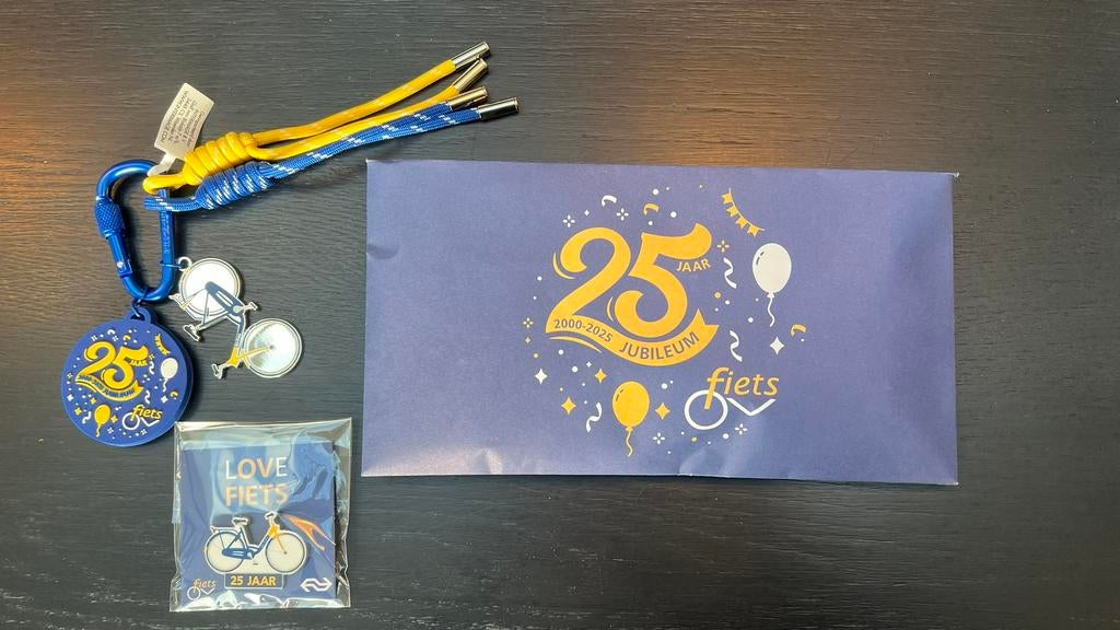 NS OV Fiets 25 jaar jubileum charm collectie, Ophalen of Verzenden, Nieuw