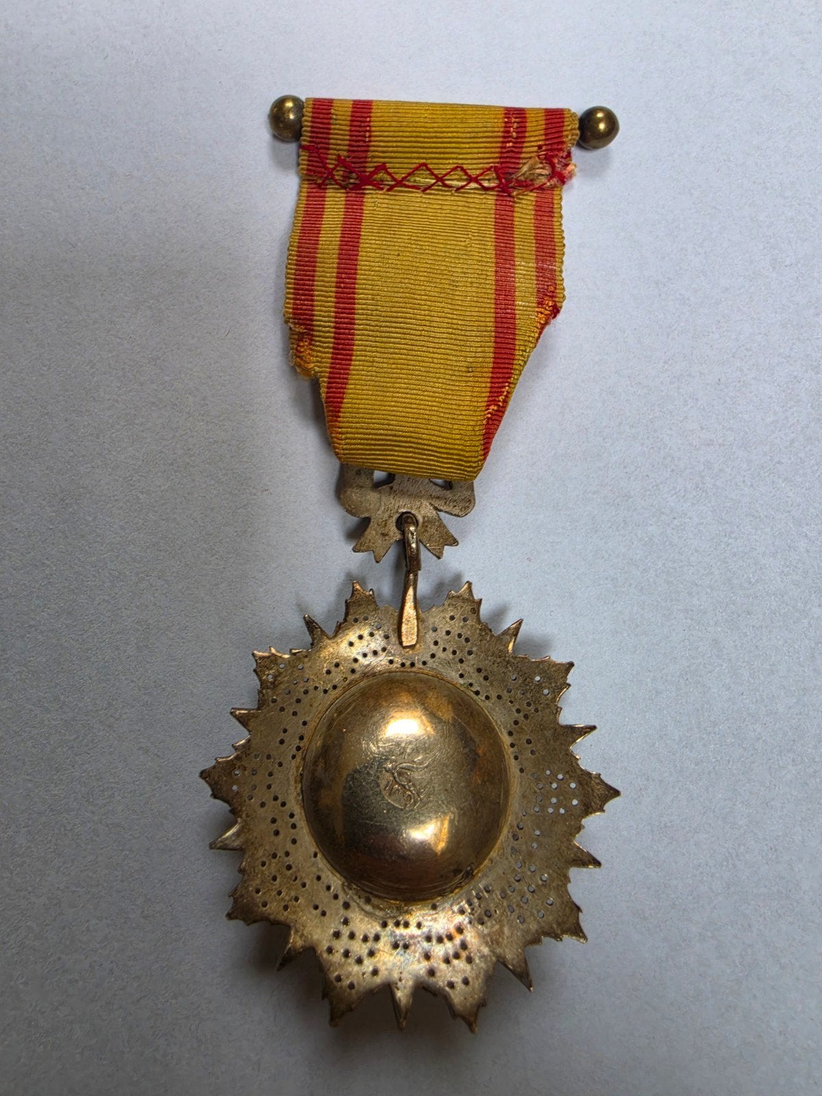 Orde van Nichan Iftikar. 2. Zilver gemarkeerd., Ophalen of Verzenden, Landmacht, Overige gebieden, Lintje, Medaille of Wings