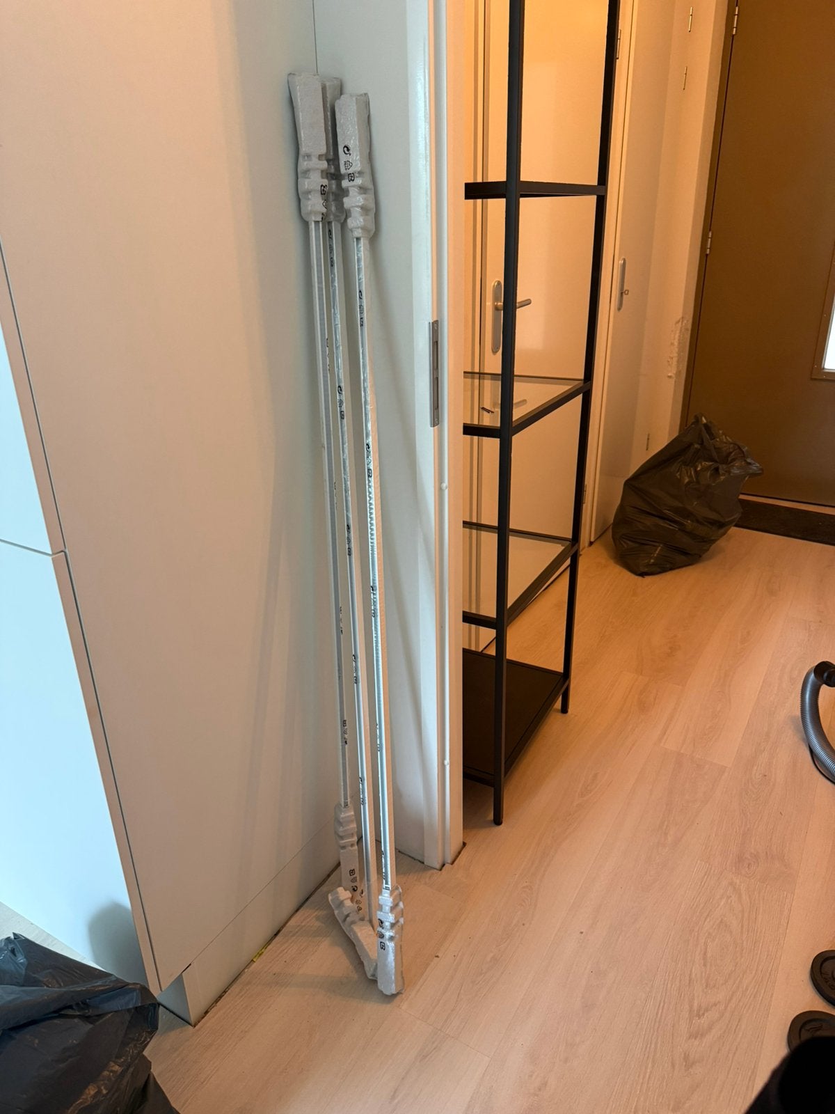 IKEA VIDGA gordijnrails wit 140 cm, 1 stuk, nieuw, Huis en Inrichting, Stoffering | Gordijnen en Lamellen, IKEA, Ophalen, Wit