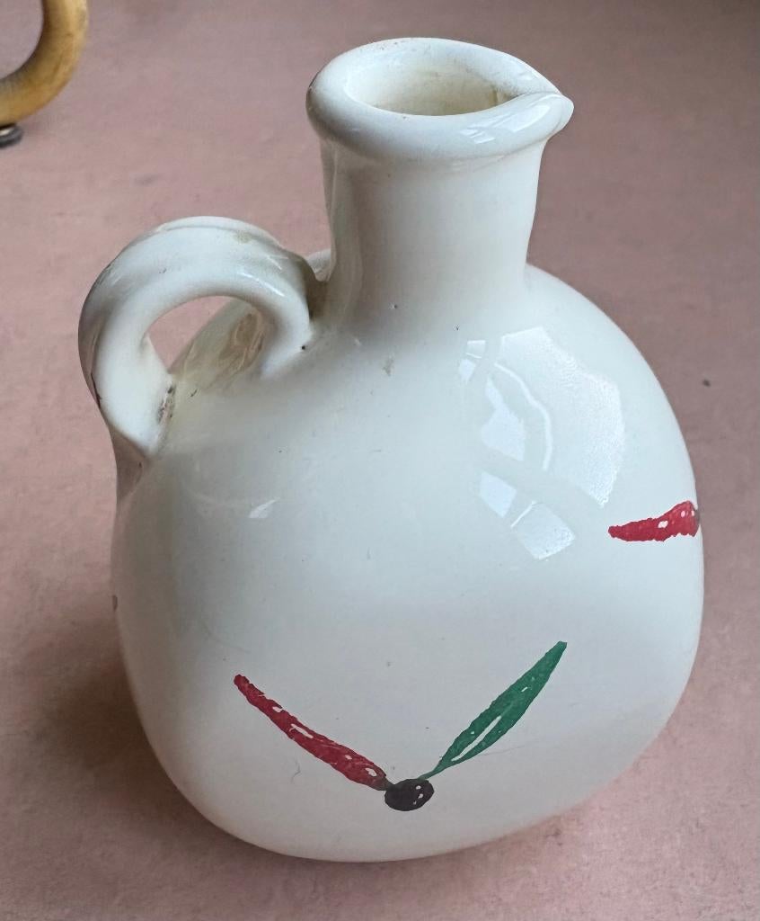 Mooi klein kannetje, Enza Fasano, Italië, Overige typen, Ophalen of Verzenden, Zo goed als nieuw, Steen/keramiek