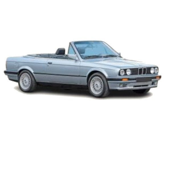 BMW 325i Cabriolet 1991 Glacier Blauw Modelauto 1/18 Norev, Auto, Norev, Ophalen of Verzenden, Norev