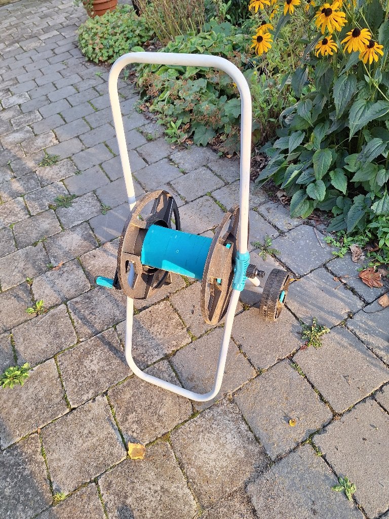 Tuinslangwagen, Tuin en Terras, Ophalen of Verzenden, Gebruikt, Tuinslang