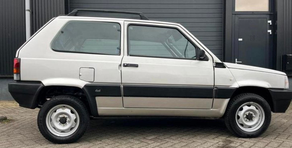Fiat Panda 4x4  1.1 - 2003 Grijs in uitstekende staat, Ophalen, Zo goed als nieuw