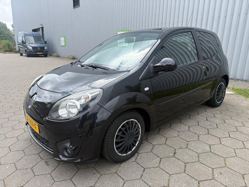 Renault Twingo 1.2 16V 2008 Zwart [Pano Airco], Auto's, Renault, Voorwielaandrijving, 31 €/maand, 4 cilinders, 4 stoelen