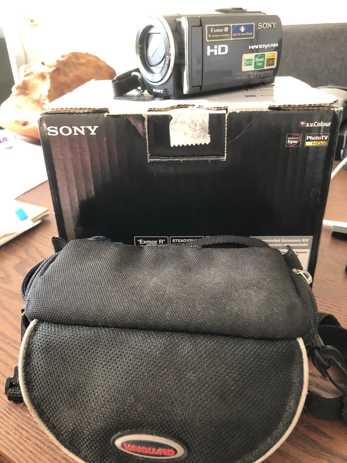 Sony Handycam HD Videocamera met tas HDR-CX115E, Full HD, Overige soorten, Ophalen of Verzenden, Zo goed als nieuw
