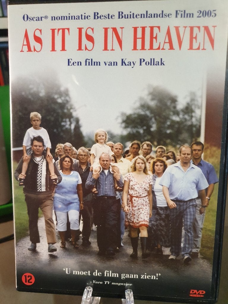 As it is in Heaven - Kay Pollak (DVD), Vanaf 12 jaar, Ophalen, Zo goed als nieuw, Overige gebieden