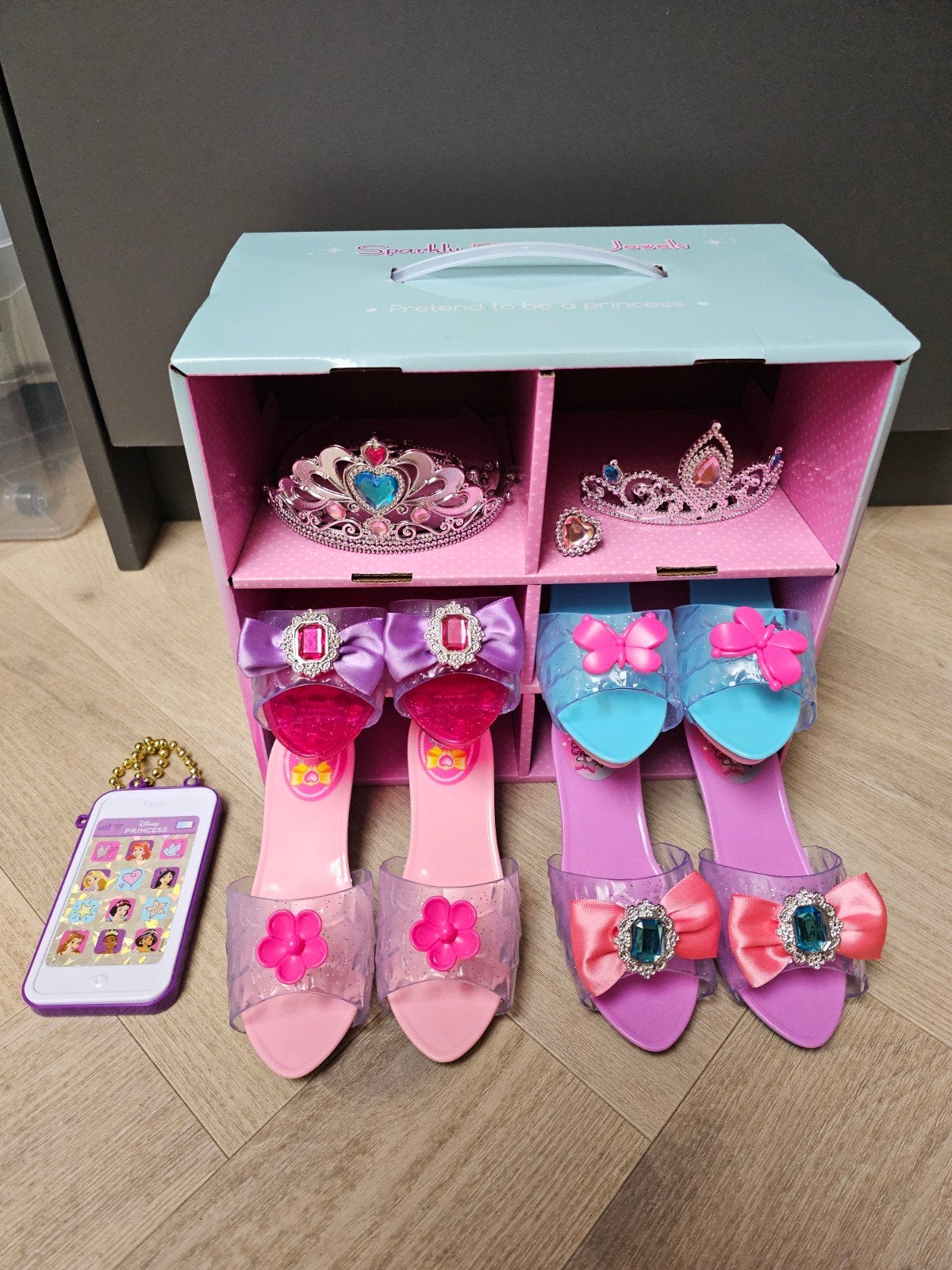Prinsessen speelschoenen: Sparkly Shoes & Jewels, Ophalen of Verzenden, Zo goed als nieuw, Meisje
