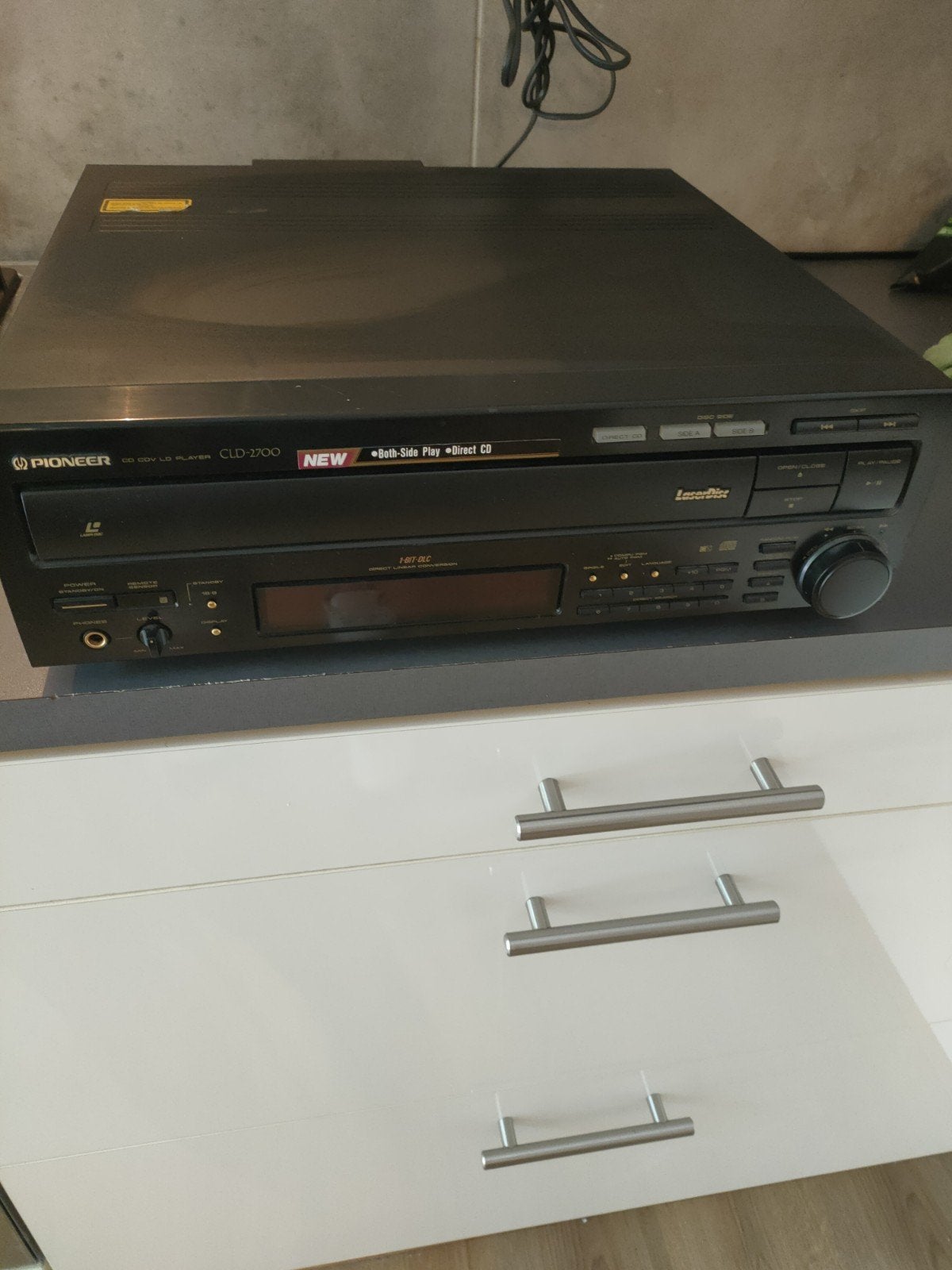 Pioneer Laserdisk CLD-2700 lees advertentie, Ophalen of Verzenden, Pioneer