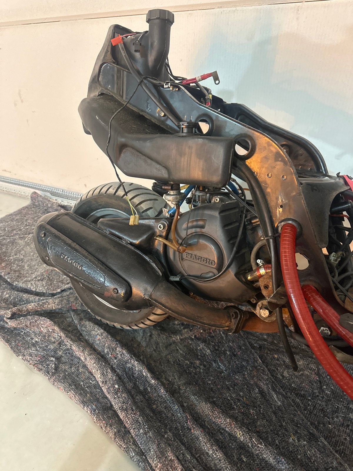 Piaggio Hexagon 125cc motorblok - Gebruikt, Ophalen of Verzenden, Gebruikt, Blok, Piaggio