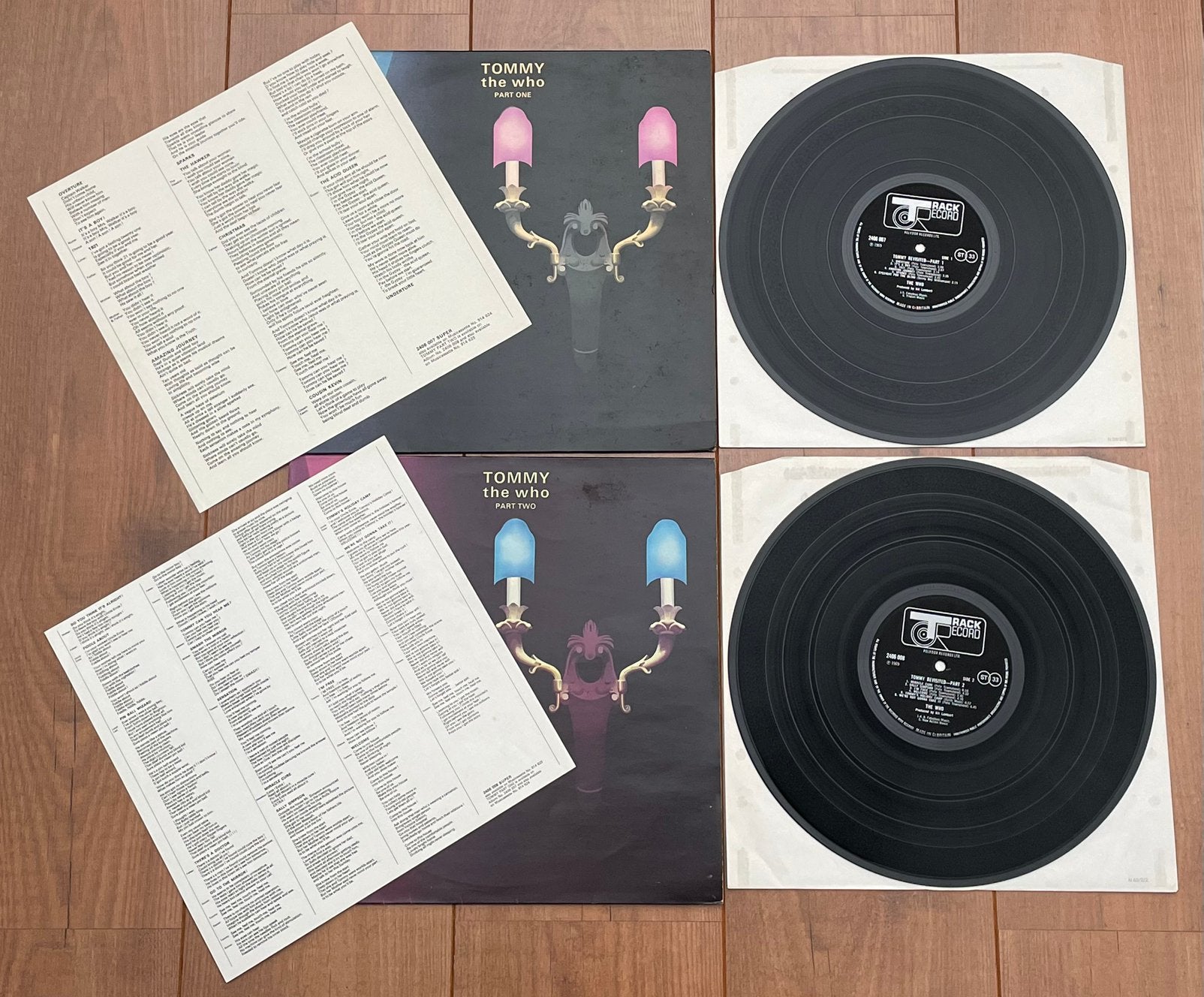 The Who - Tommy Revisited - Part 1 & Part 2 / UK, '72, VG+, Cd's en Dvd's, Vinyl | Rock, LP, Gebruikt, Ophalen of Verzenden, 12 inch