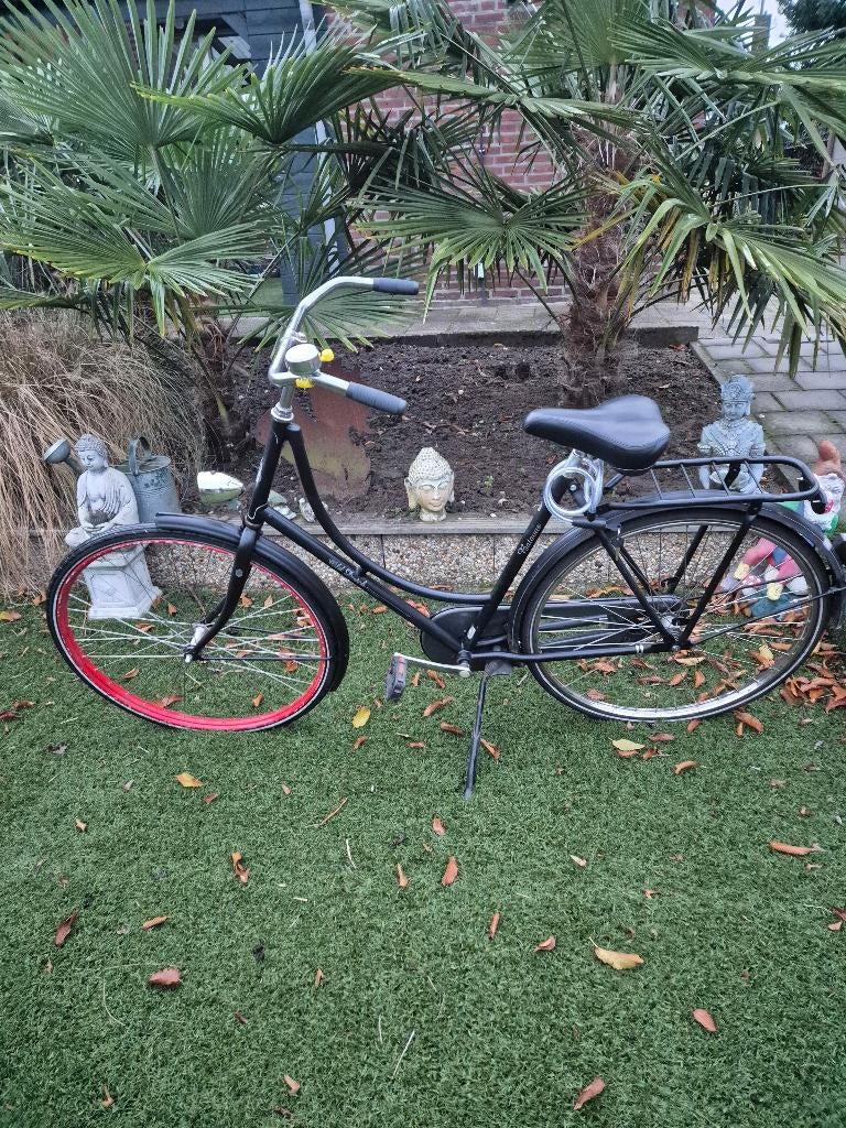 omafiets te koop batavus old dutch,, Fietsen en Brommers, Ophalen, Terugtraprem, Batavus, 53 tot 56 cm