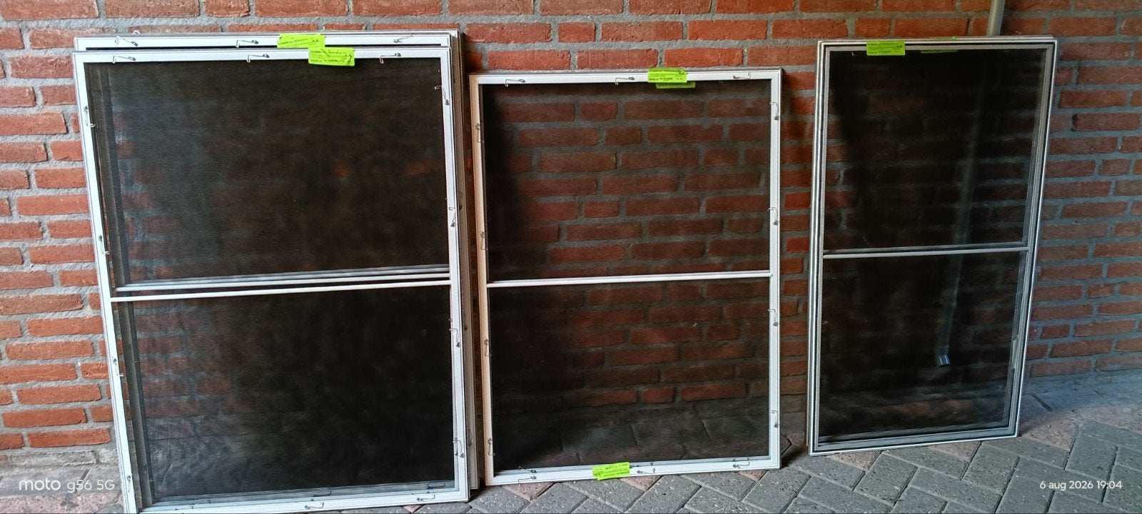 8 Nieuwe Raamhorren in diverse maten - Foutief Geleverd, Ophalen, Nieuw, Gevelraam of Ruit, 80 tot 120 cm
