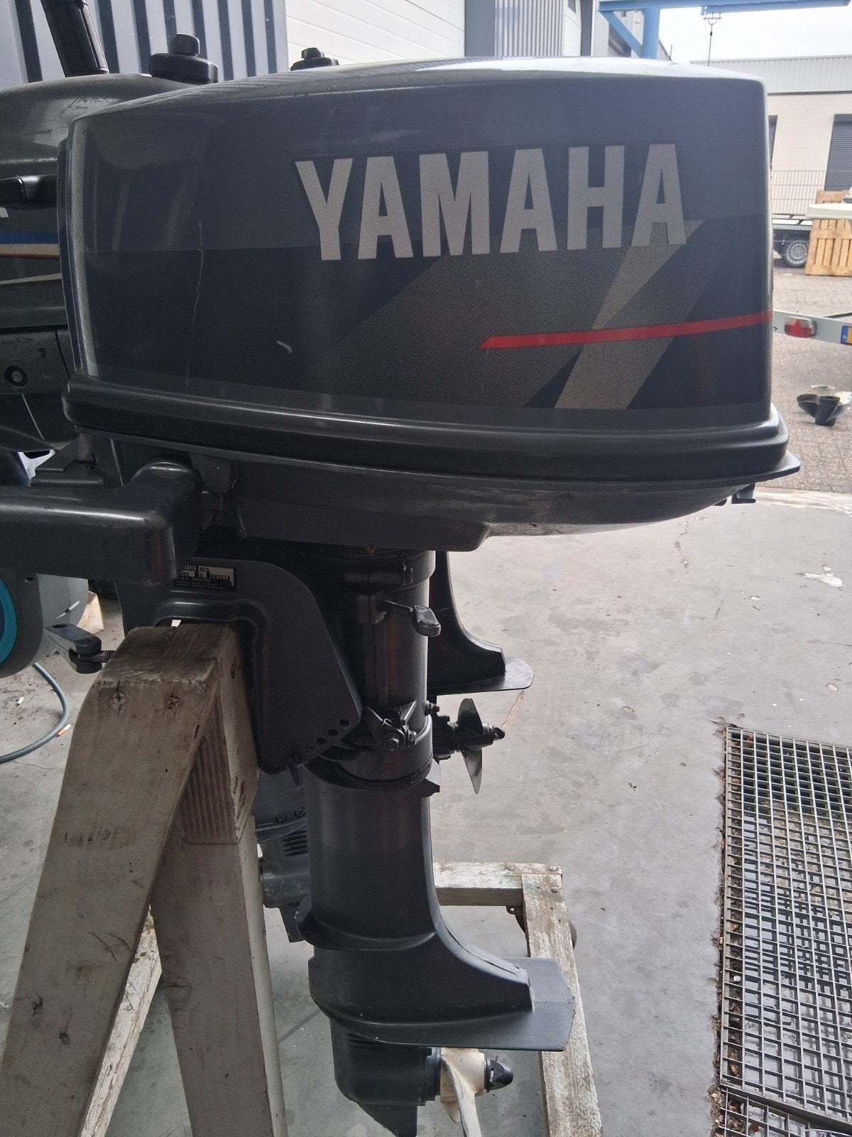 yamaha 5 pk 2 takt, Watersport en Boten, Ophalen, Kabelaring, Zo goed als nieuw, Buitenboordmotor