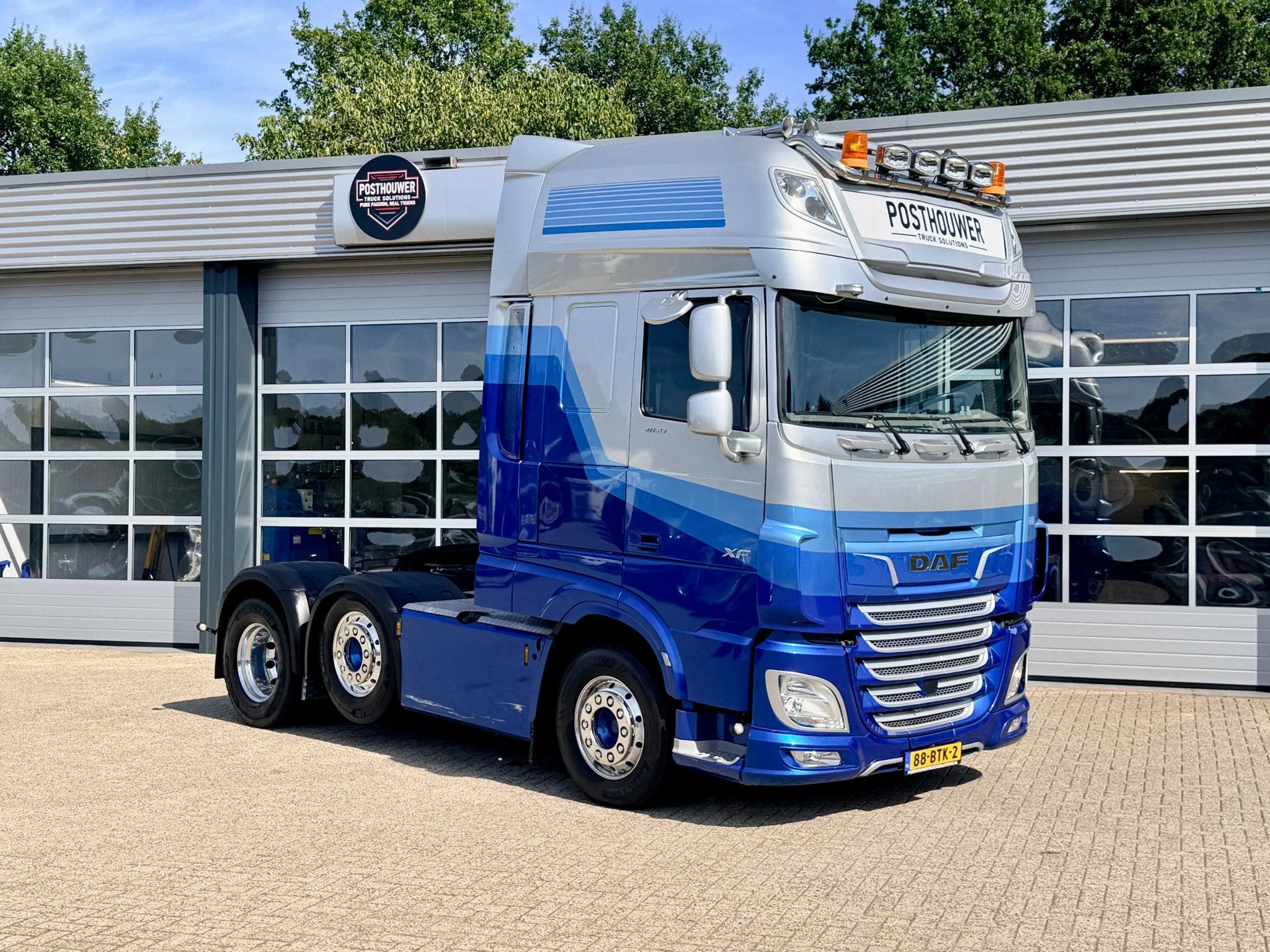 DAF XF 106.480 Pusher & PTO (bj 2022), Auto's, Vrachtwagens, Automaat, Euro 6, Overige kleuren, Bedrijf