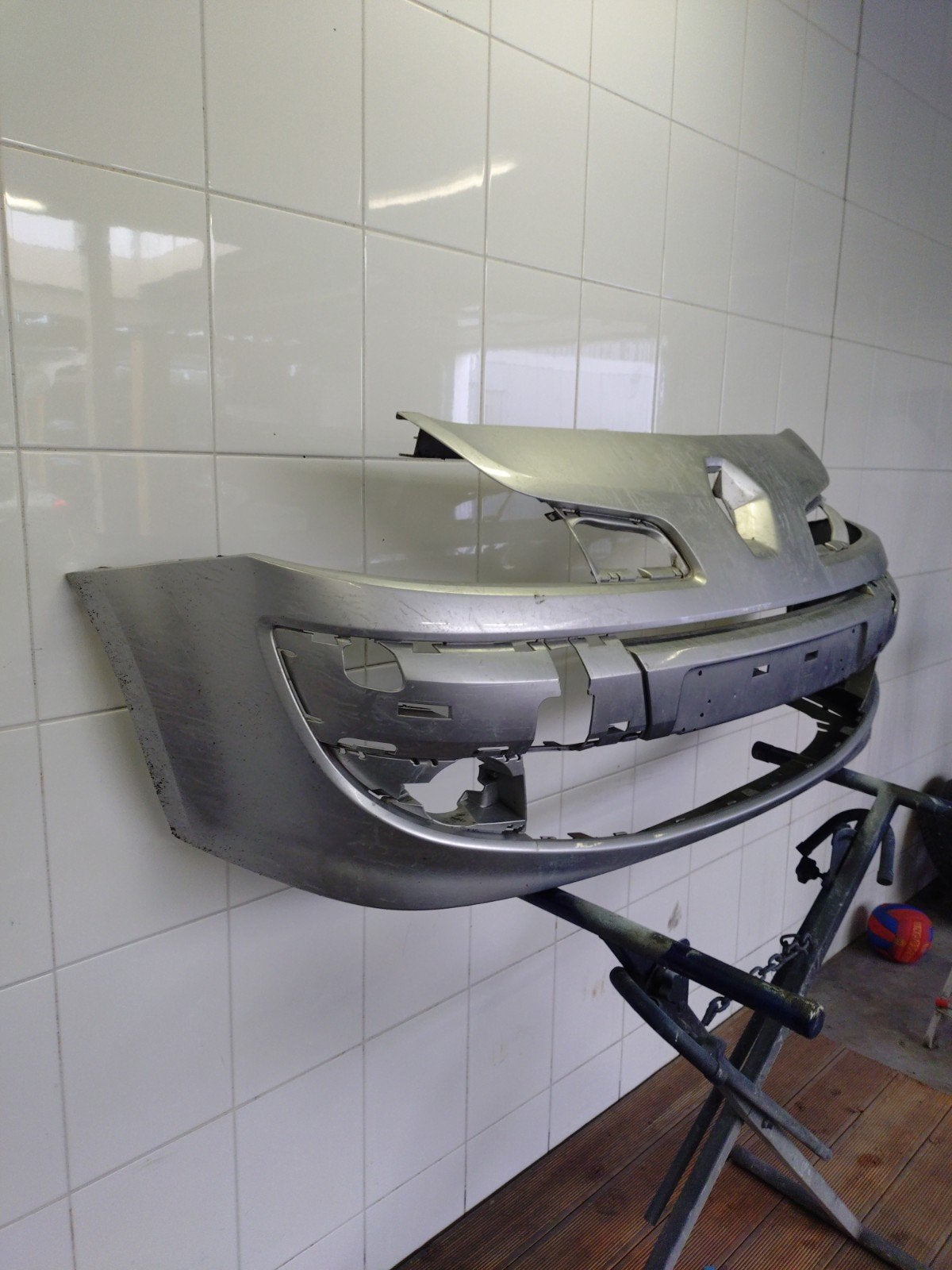 Voorbumper Renault Modus (2004-2008) Zilver, Auto-onderdelen, Ophalen of Verzenden, Linzer autos, T,77, 5r62gj