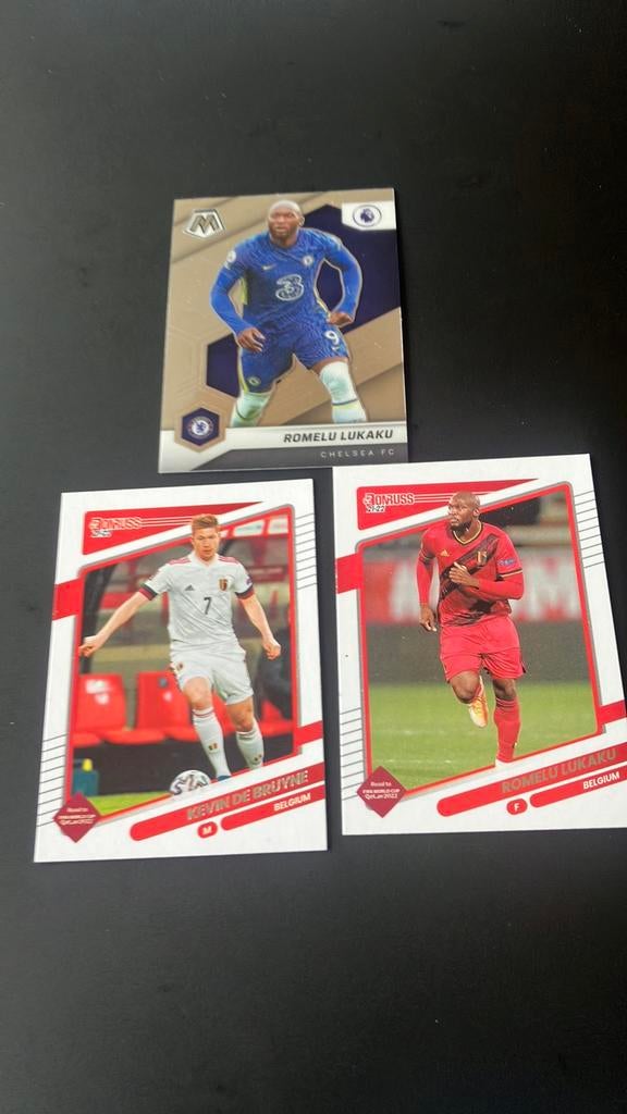 Lukaku de bruyne panini mosaic, Ophalen of Verzenden, Zo goed als nieuw, Buitenlandse clubs, Poster, Plaatje of Sticker