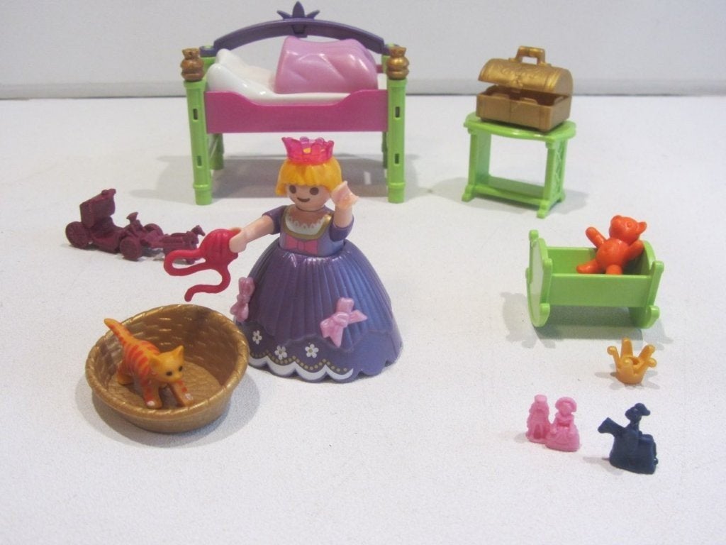 Playmobil Slaapkamer van de prinses – 6852, Ophalen of Verzenden, Gebruikt, Losse onderdelen