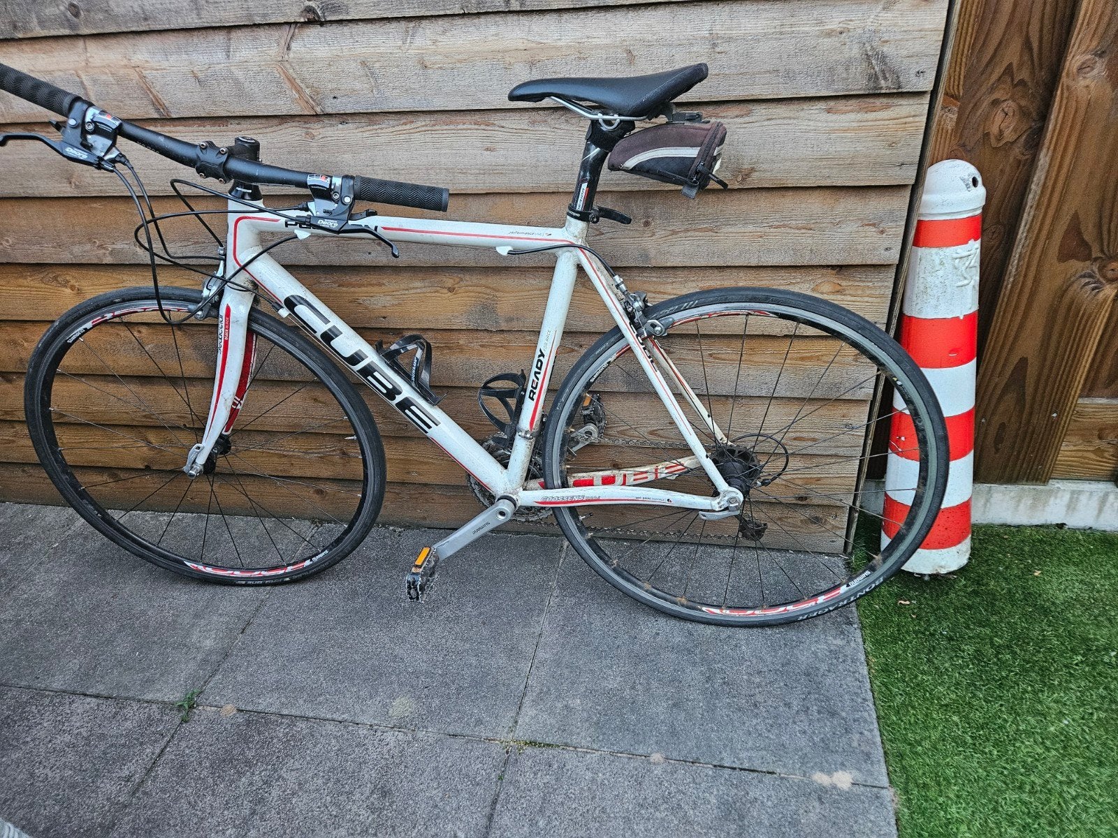 cube peleton, Gebruikt, Aluminium, 57 tot 61 cm, Meer dan 20 versnellingen