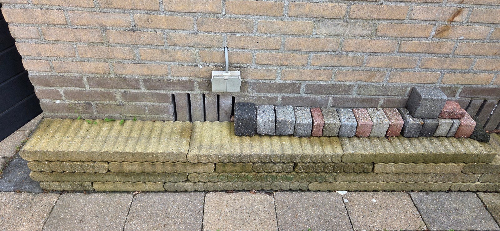 Pallisadebande gratis afhalen, Tuin en Terras, Ophalen, Overige materialen