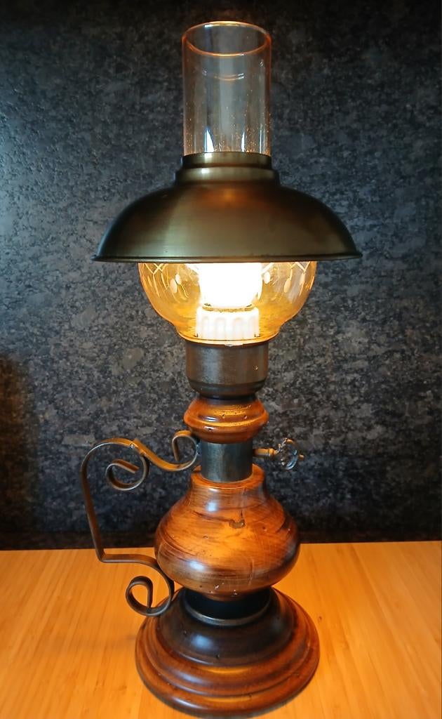 Vintage lamp, Ophalen of Verzenden