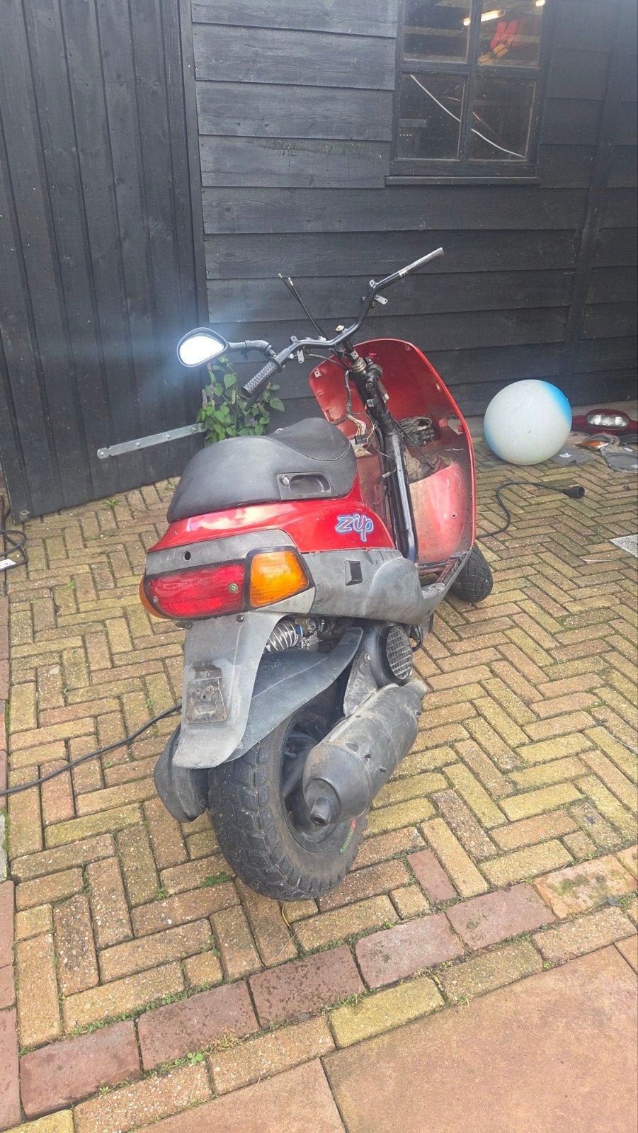 zip type 2 (ssl25) 125-180 project frame, Fietsen en Brommers, Ophalen, Gebruikt, Frame, Piaggio